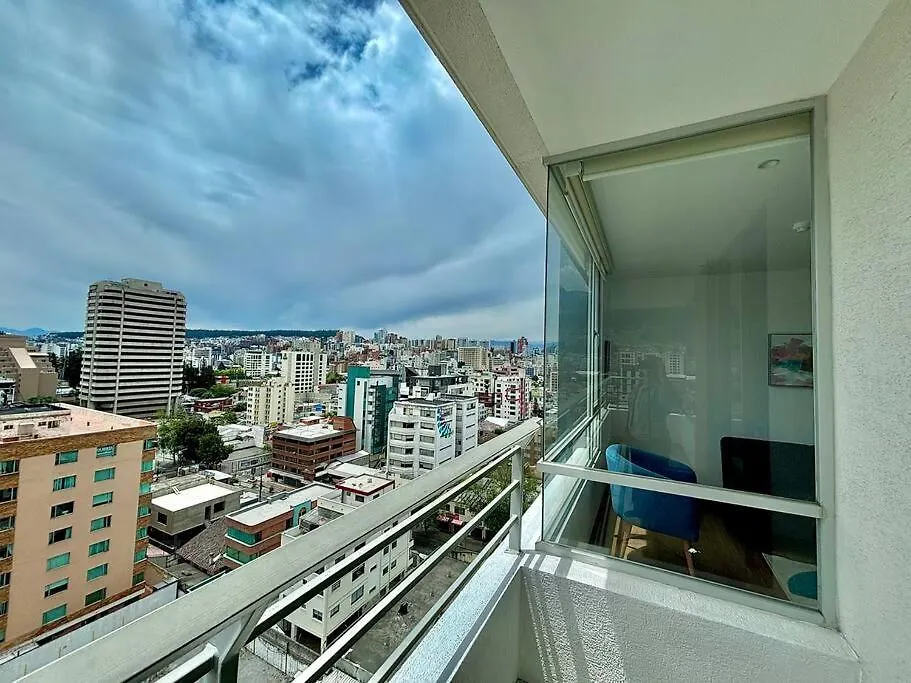 Moderno Y Con Vistas, Depar Junto A Hotel Marriot Quito 0*,