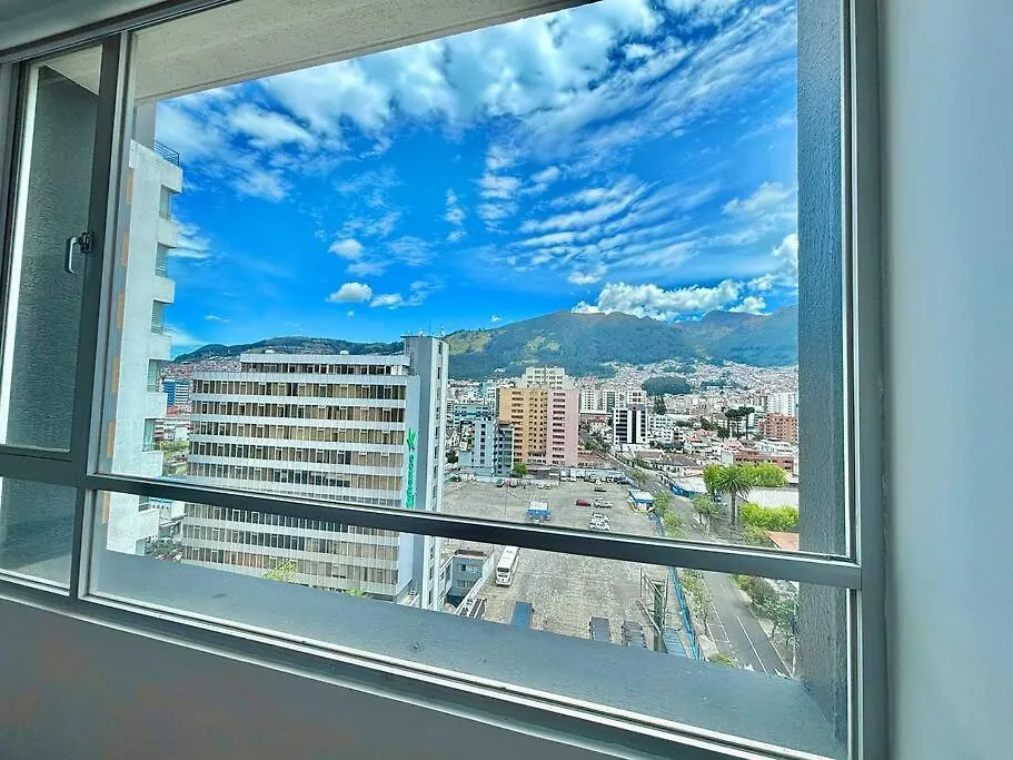 Moderno Y Con Vistas, Depar Junto A Hotel Marriot Quito Apartment
